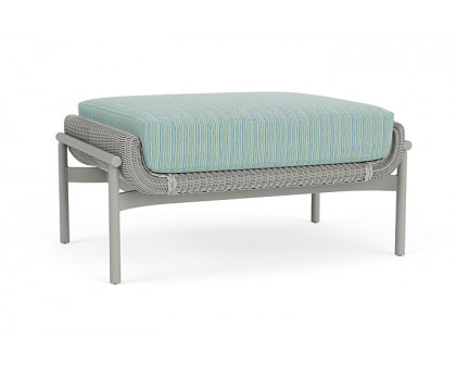 Lloyd Flanders™ Solstice Ottoman  - Platinum, Platinum