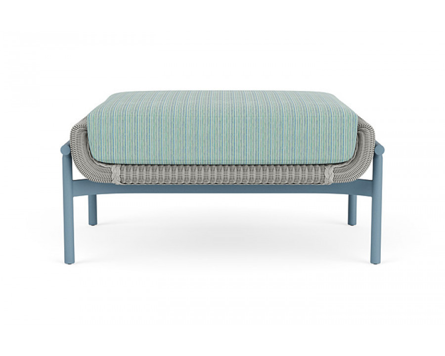 Lloyd Flanders™ Solstice Ottoman  - Platinum, Stillwater