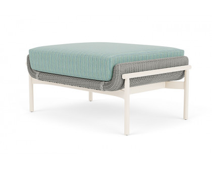 Lloyd Flanders™ Solstice Ottoman  - Platinum, Ivory