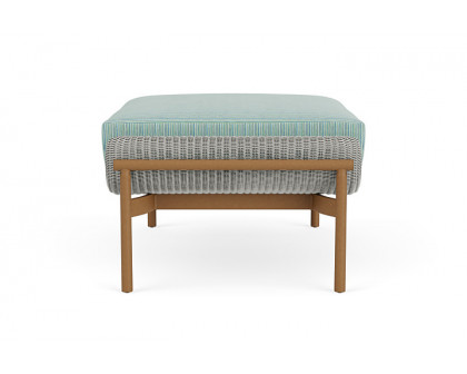 Lloyd Flanders™ Solstice Ottoman  - Platinum, Hickory