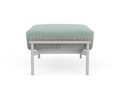 Lloyd Flanders™ Solstice Ottoman  - Platinum, Metallic Silver