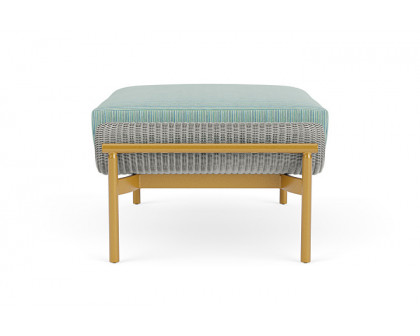 Lloyd Flanders™ Solstice Ottoman  - Platinum, Metallic Gold