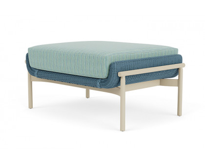 Lloyd Flanders™ Solstice Ottoman  - Stillwater, Linen