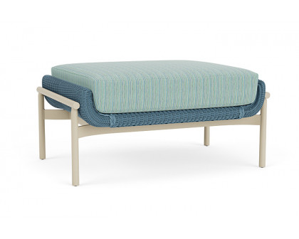 Lloyd Flanders™ Solstice Ottoman  - Stillwater, Linen