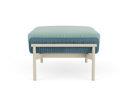 Lloyd Flanders™ Solstice Ottoman  - Stillwater, Linen