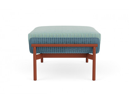 Lloyd Flanders™ Solstice Ottoman  - Stillwater, Terracotta