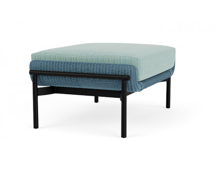 Lloyd Flanders™ Solstice Ottoman  - Stillwater, Ebony