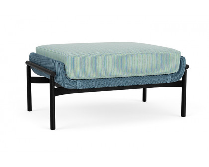 Lloyd Flanders™ Solstice Ottoman  - Stillwater, Ebony