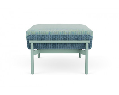 Lloyd Flanders™ Solstice Ottoman  - Stillwater, Sea Glass