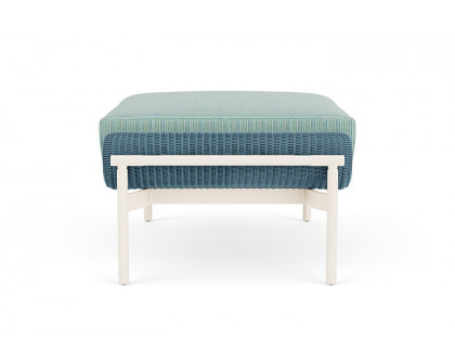 Lloyd Flanders™ Solstice Ottoman  - Stillwater, Ivory