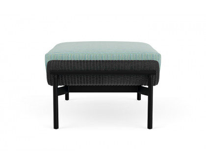 Lloyd Flanders™ Solstice Ottoman  - Charcoal, Ebony