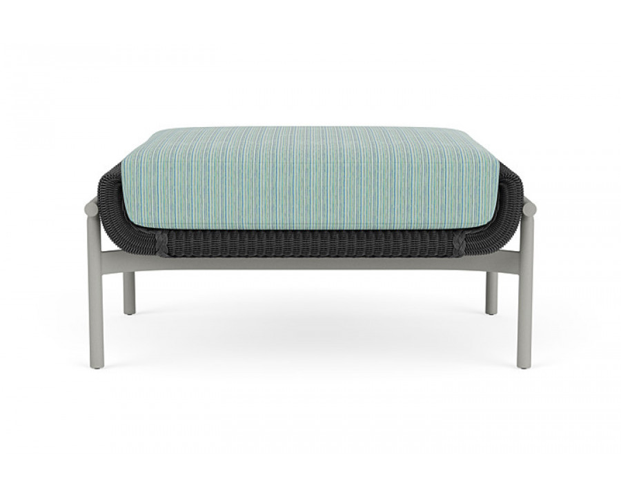 Lloyd Flanders™ Solstice Ottoman  - Charcoal, Platinum