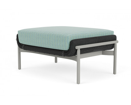 Lloyd Flanders™ Solstice Ottoman  - Charcoal, Platinum