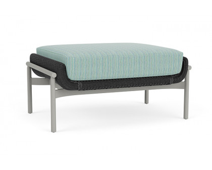 Lloyd Flanders™ Solstice Ottoman  - Charcoal, Platinum