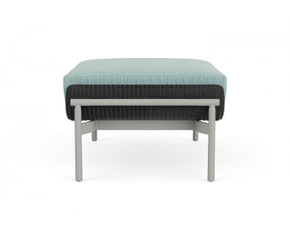 Lloyd Flanders™ Solstice Ottoman  - Charcoal, Platinum