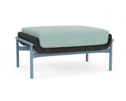 Lloyd Flanders™ Solstice Ottoman  - Charcoal, Stillwater