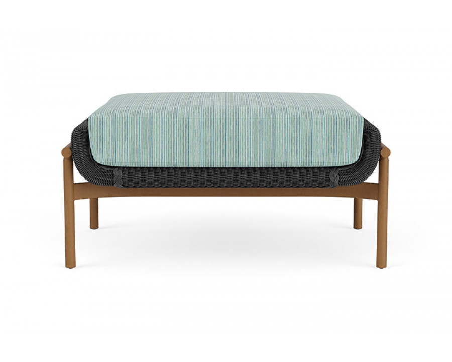 Lloyd Flanders™ Solstice Ottoman  - Charcoal, Hickory