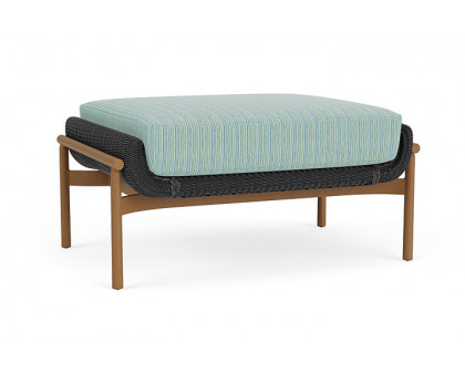 Lloyd Flanders™ Solstice Ottoman  - Charcoal, Hickory