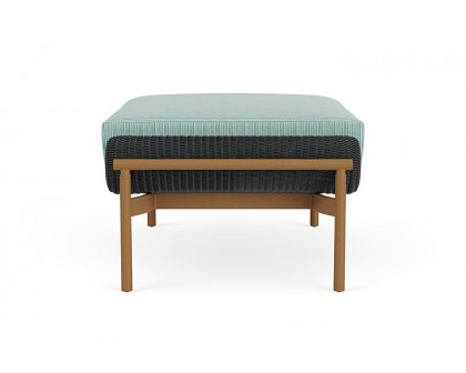 Lloyd Flanders™ Solstice Ottoman  - Charcoal, Hickory