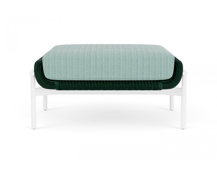 Lloyd Flanders™ Solstice Ottoman  - Woodland, Matte White