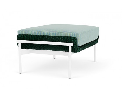 Lloyd Flanders™ Solstice Ottoman  - Woodland, Matte White