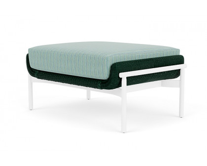 Lloyd Flanders™ Solstice Ottoman  - Woodland, Matte White