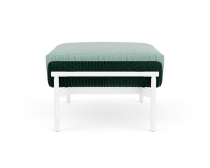 Lloyd Flanders™ Solstice Ottoman  - Woodland, Matte White