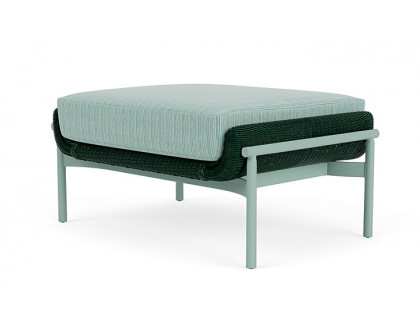 Lloyd Flanders™ Solstice Ottoman  - Woodland, Sea Glass