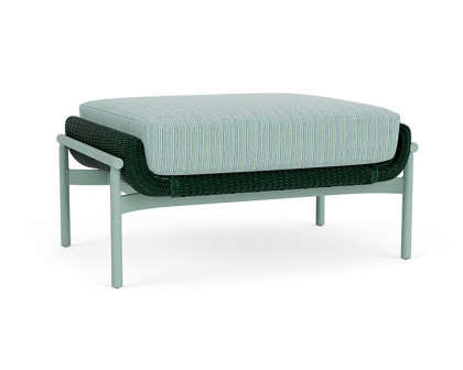 Lloyd Flanders™ Solstice Ottoman  - Woodland, Sea Glass