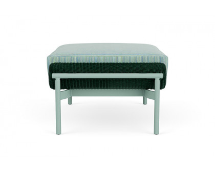 Lloyd Flanders™ Solstice Ottoman  - Woodland, Sea Glass