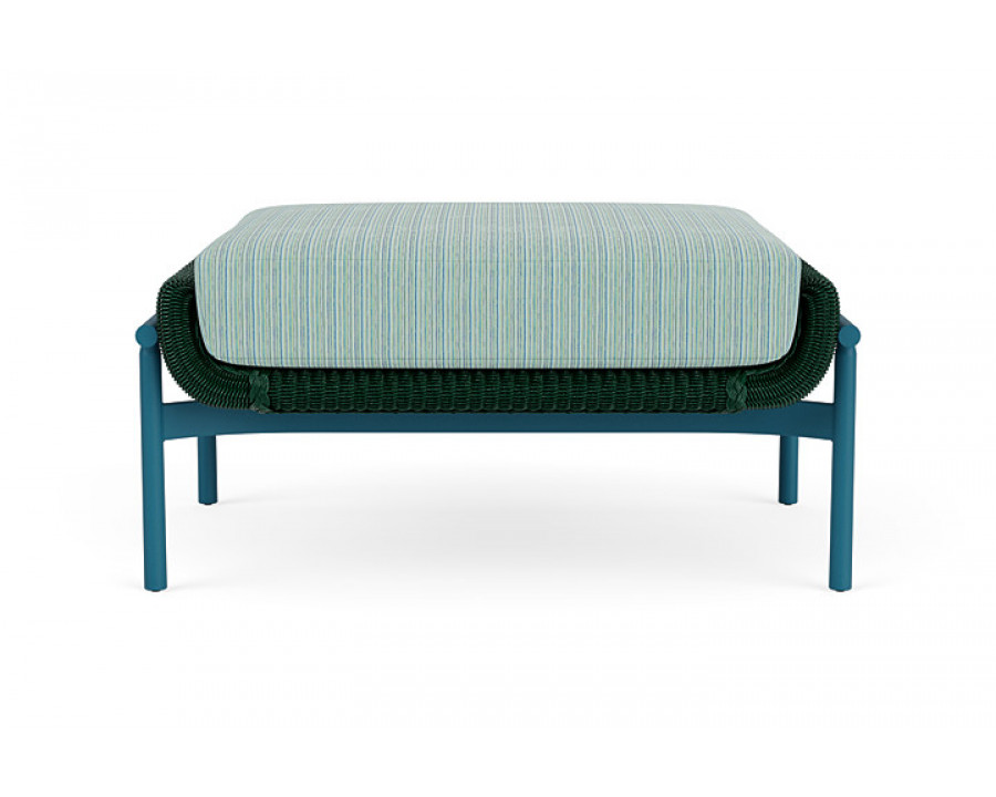 Lloyd Flanders™ Solstice Ottoman  - Woodland, Peacock