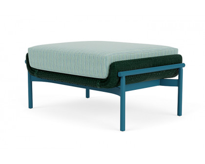 Lloyd Flanders™ Solstice Ottoman  - Woodland, Peacock