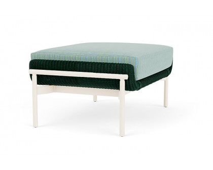 Lloyd Flanders™ Solstice Ottoman  - Woodland, Ivory