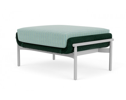 Lloyd Flanders™ Solstice Ottoman  - Woodland, Metallic Silver