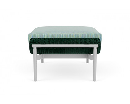 Lloyd Flanders™ Solstice Ottoman  - Woodland, Metallic Silver