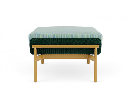 Lloyd Flanders™ Solstice Ottoman  - Woodland, Metallic Gold