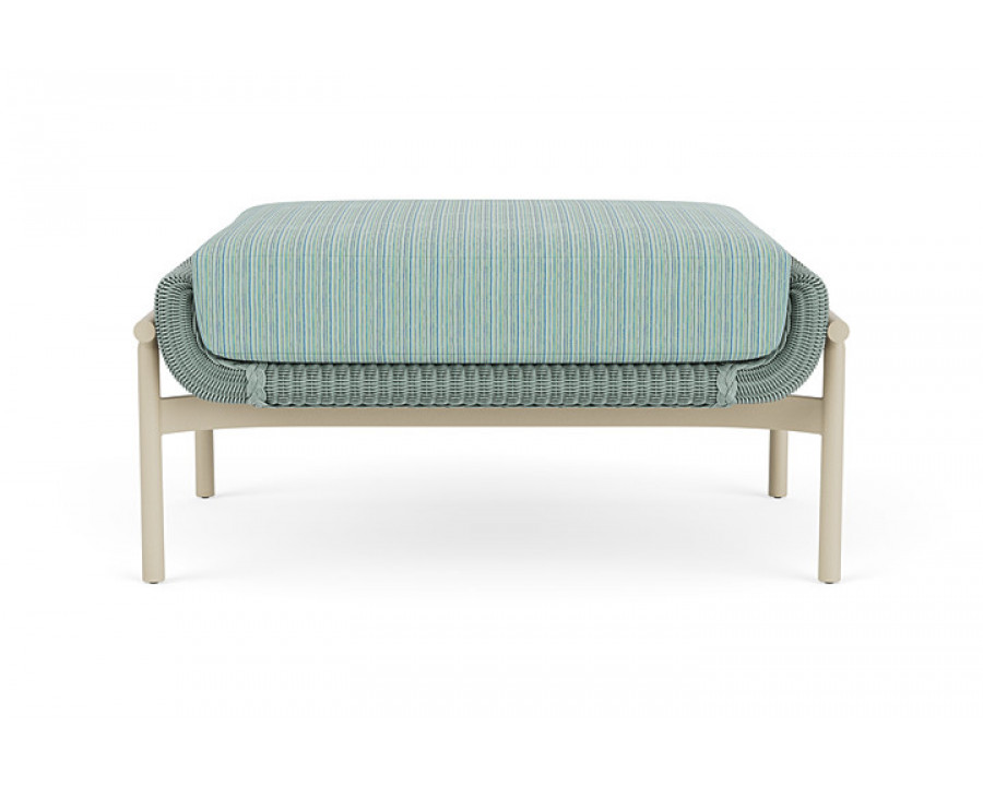 Lloyd Flanders™ Solstice Ottoman  - Sea Glass, Linen