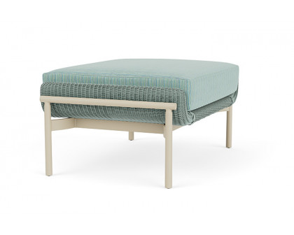 Lloyd Flanders™ Solstice Ottoman  - Sea Glass, Linen