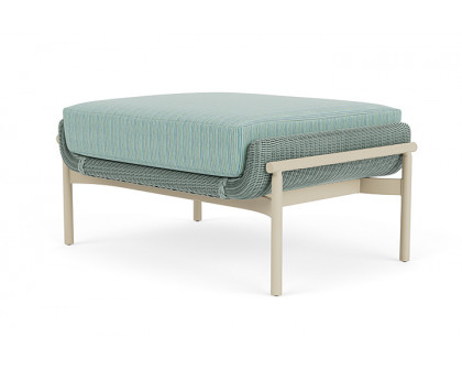 Lloyd Flanders™ Solstice Ottoman  - Sea Glass, Linen