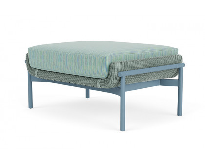 Lloyd Flanders™ Solstice Ottoman  - Sea Glass, Stillwater