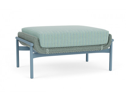 Lloyd Flanders™ Solstice Ottoman  - Sea Glass, Stillwater