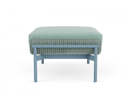 Lloyd Flanders™ Solstice Ottoman  - Sea Glass, Stillwater