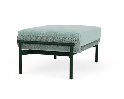 Lloyd Flanders™ Solstice Ottoman  - Sea Glass, Woodland