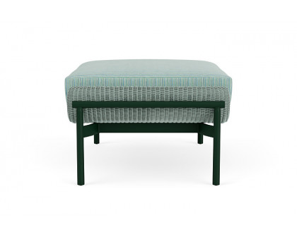 Lloyd Flanders™ Solstice Ottoman  - Sea Glass, Woodland