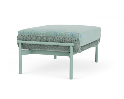 Lloyd Flanders™ Solstice Ottoman  - Sea Glass, Sea Glass