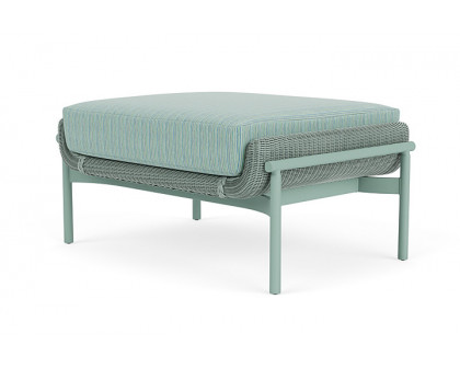 Lloyd Flanders™ Solstice Ottoman  - Sea Glass, Sea Glass