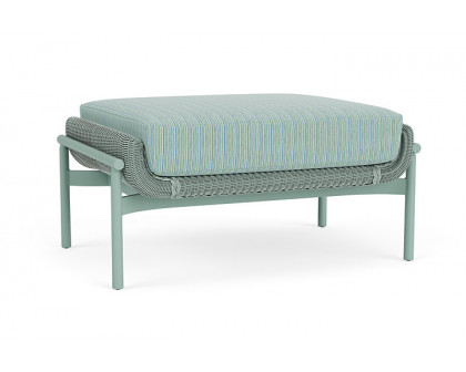 Lloyd Flanders™ Solstice Ottoman  - Sea Glass, Sea Glass