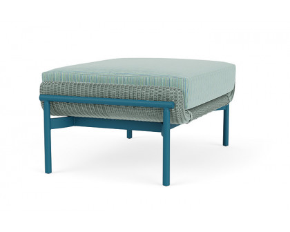 Lloyd Flanders™ Solstice Ottoman  - Sea Glass, Peacock