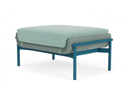 Lloyd Flanders™ Solstice Ottoman  - Sea Glass, Peacock