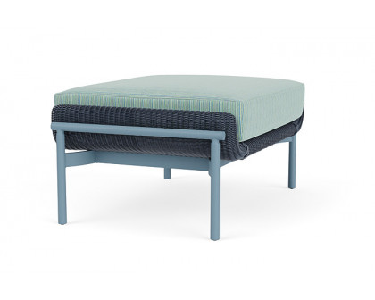 Lloyd Flanders™ Solstice Ottoman  - Denim Blue, Stillwater